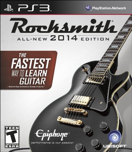 PS3/Rocksmith 2014 Edition@Ubisoft@Rocksmith 2014 Edition With Cable
